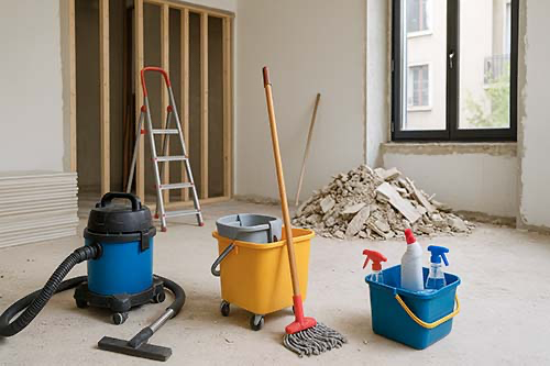 Nettoyage de fin de chantier